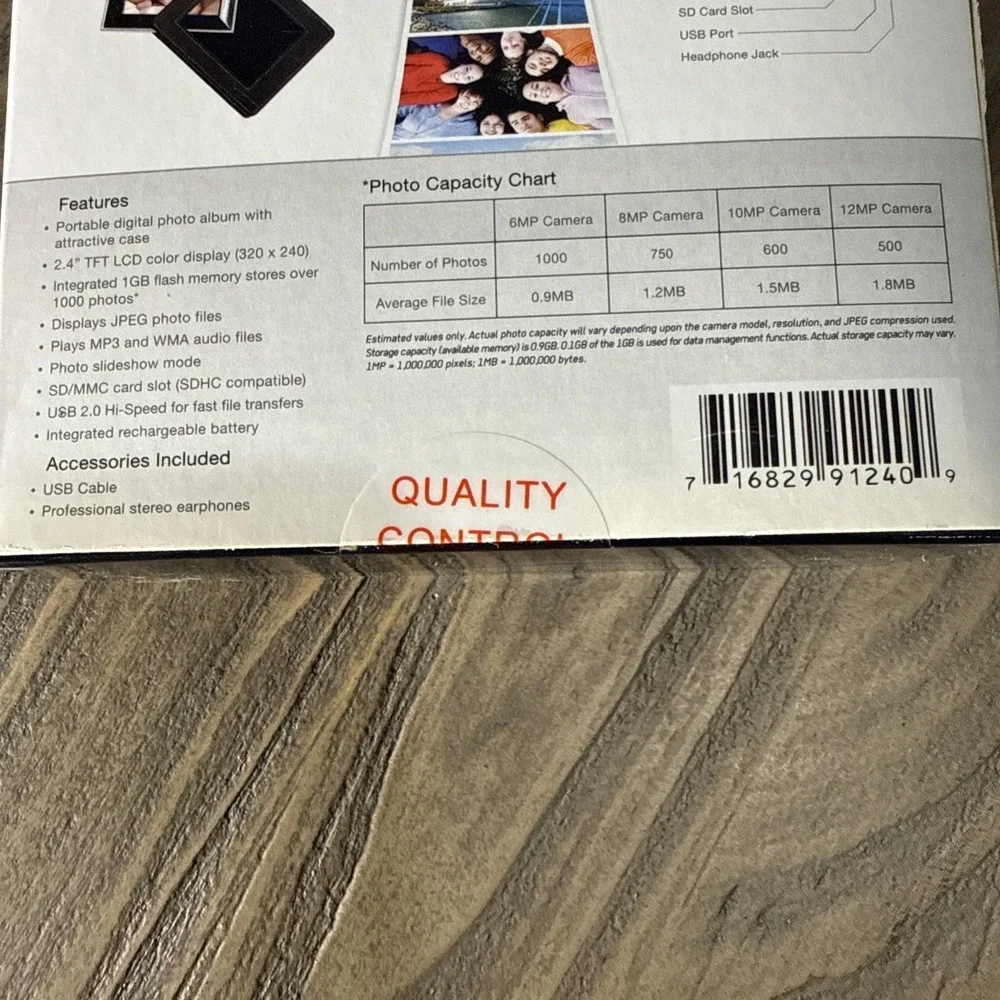 NIB Coby DP-240 2.4